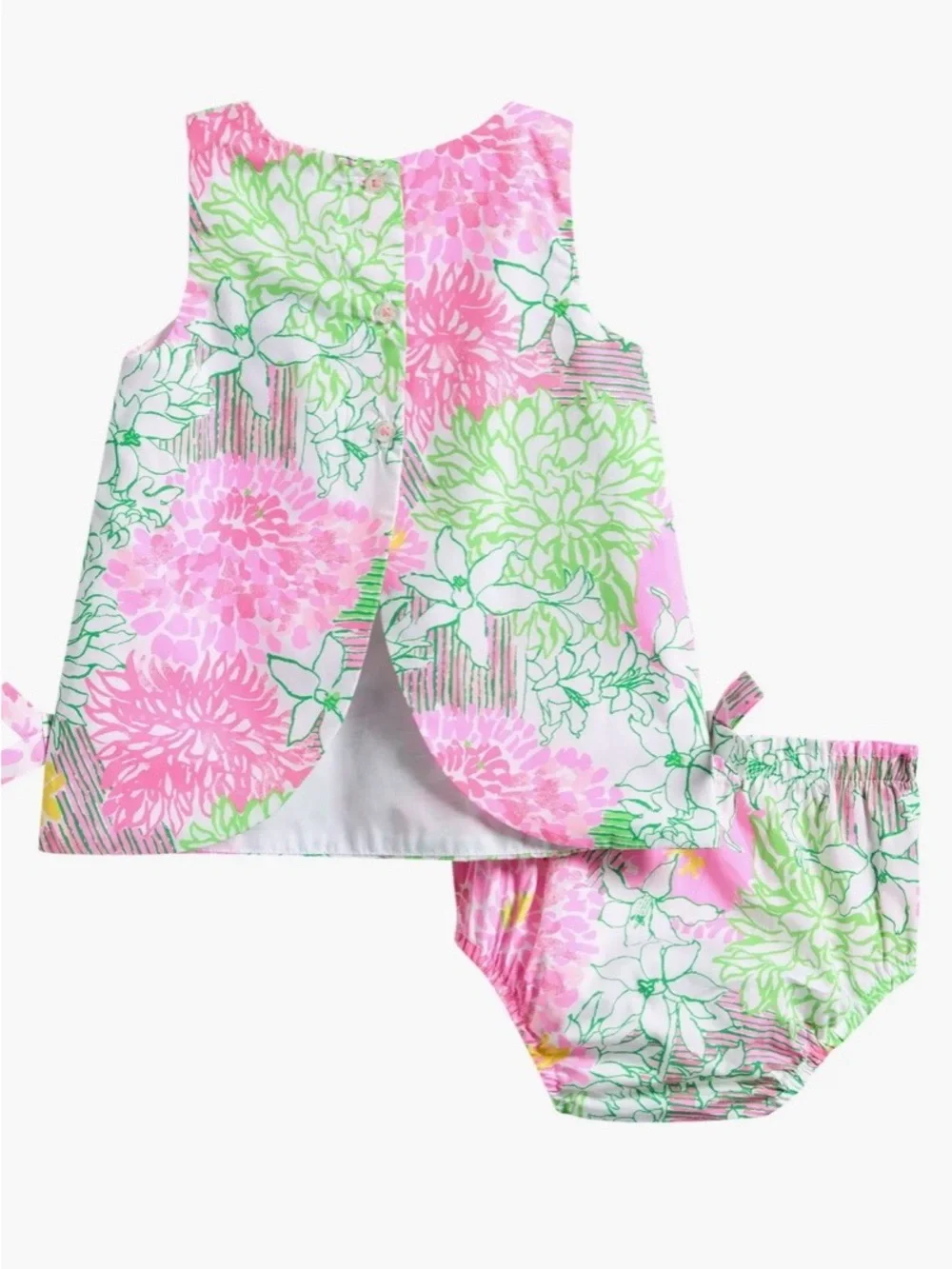 Baby Lilly Floral Cotton Shift Dress